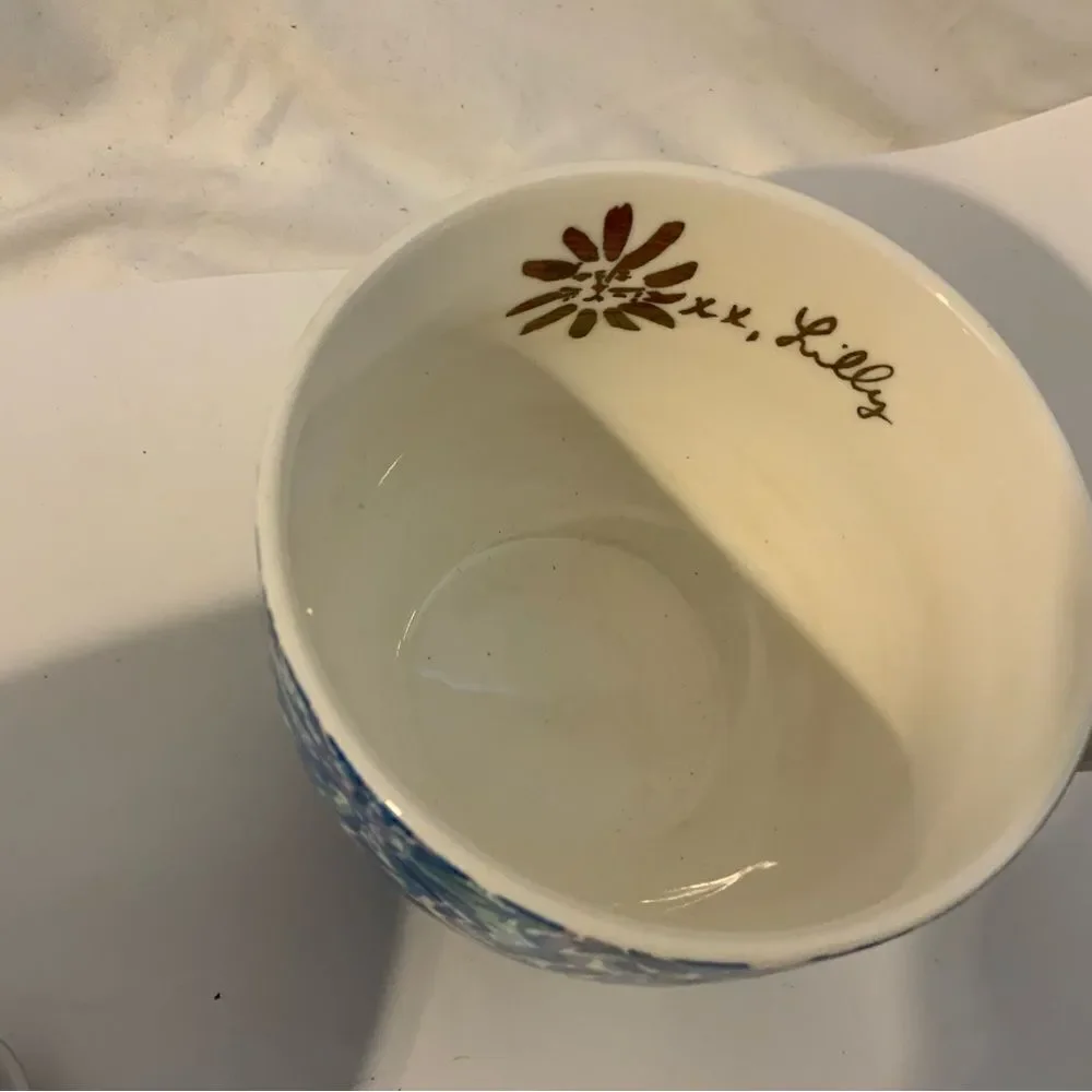 Lilly Pulitzer Set of 2 12 oz Mugs